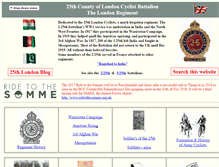 Tablet Screenshot of 25thlondon.com